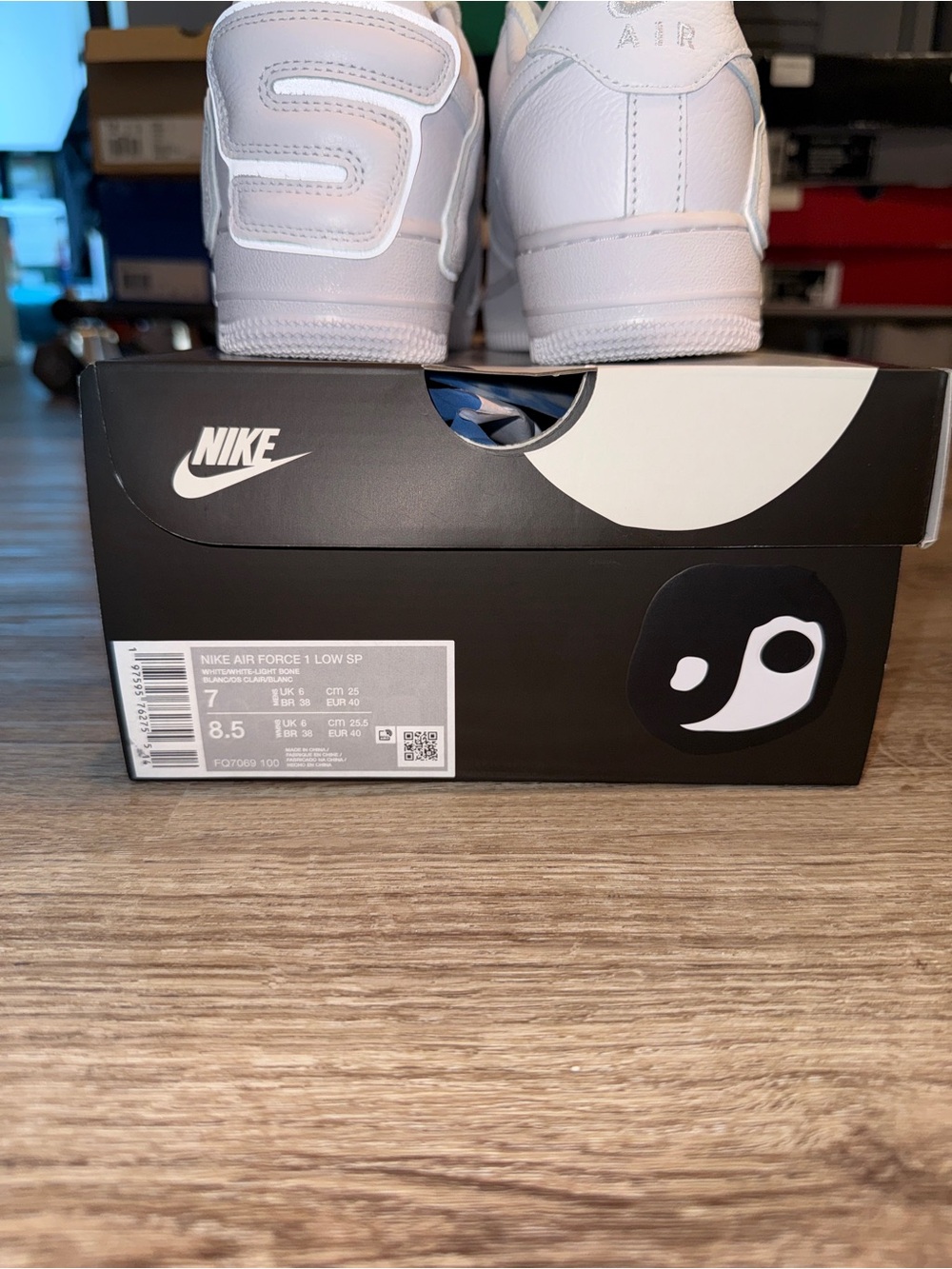 Nike Air Force 1 CPFM White - Picture 6 of 7